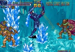 une photo d'Ã©cran de Gaia Crusaders sur Arcade
